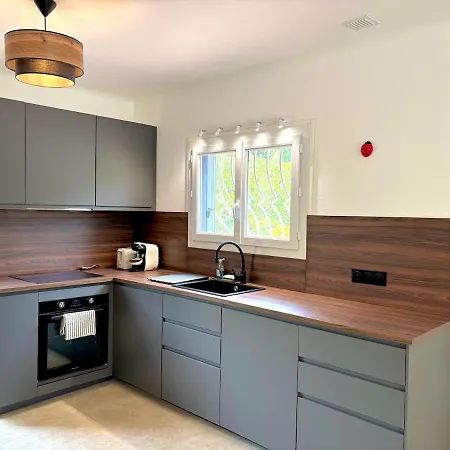 빌라 Les Orangers - Piscine 4 카발레르쉬르메르